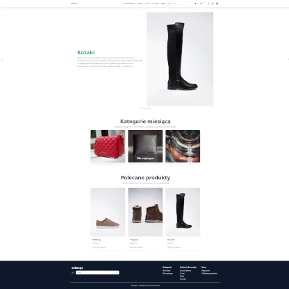 Example shop in astro template